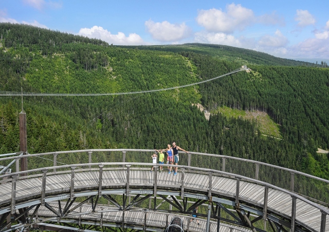 SKY BRIDGE and Cloud Walk Dolni Morava